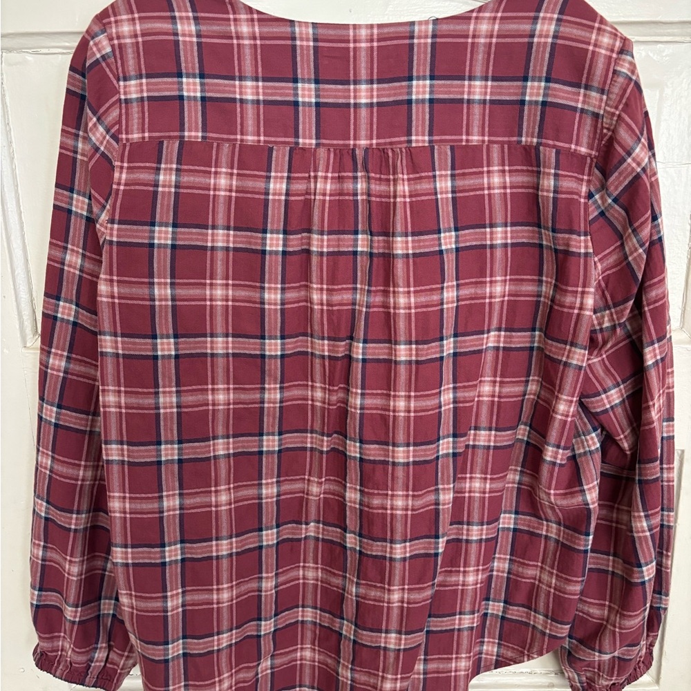 Madewell Button Down Blouse Size Medium - image 5